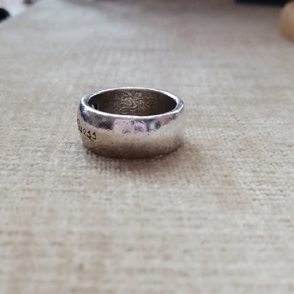 Silver Tone GUESS Ring - Picture 2 of 9